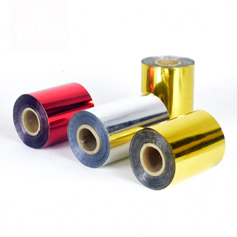 Foil Transfer Machine - 6CM 120 metri/rotoli oro argento lamina