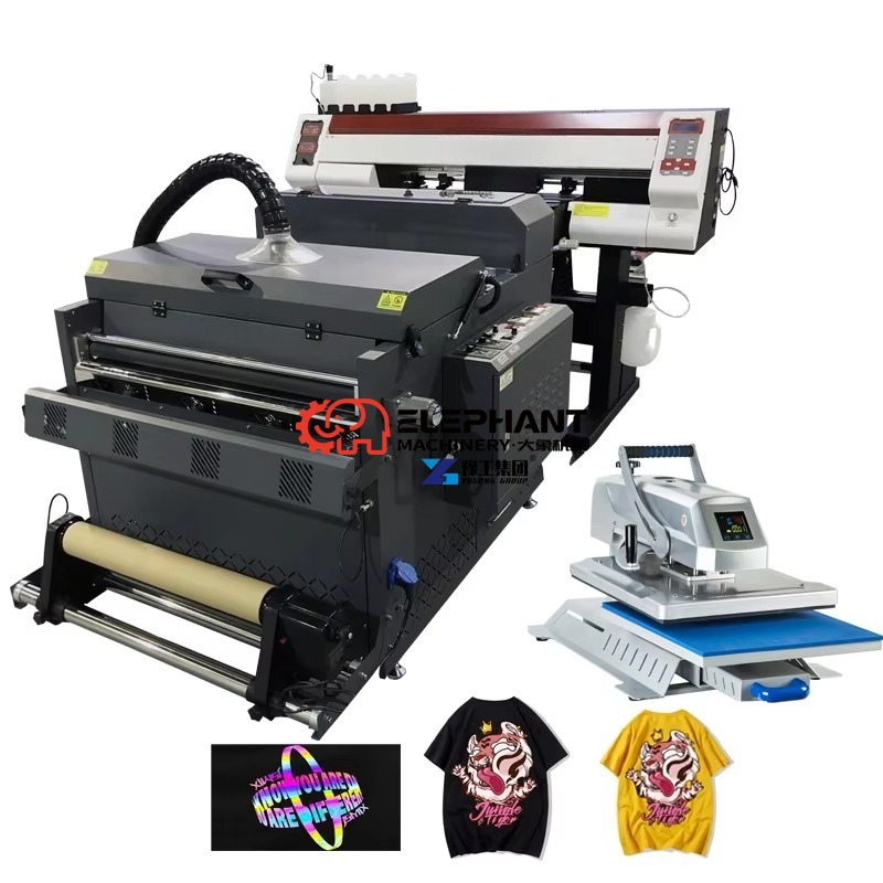 Commercial Printing Machine For Shirts - Stampante DTF Commerciale a Doppia Testa