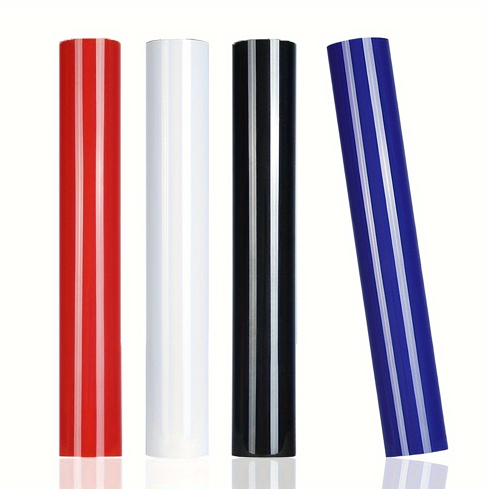 Heat Transfer Vinyl Roll - 4 rotoli di vinile termoadesivo serie