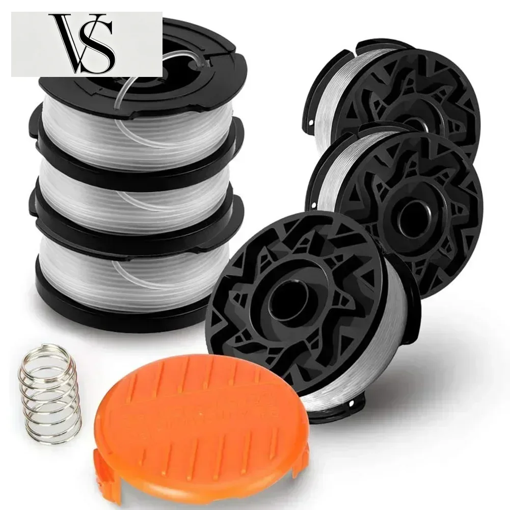 Black+Decker Tool Cordless - Confezione da 6 bobine di filo