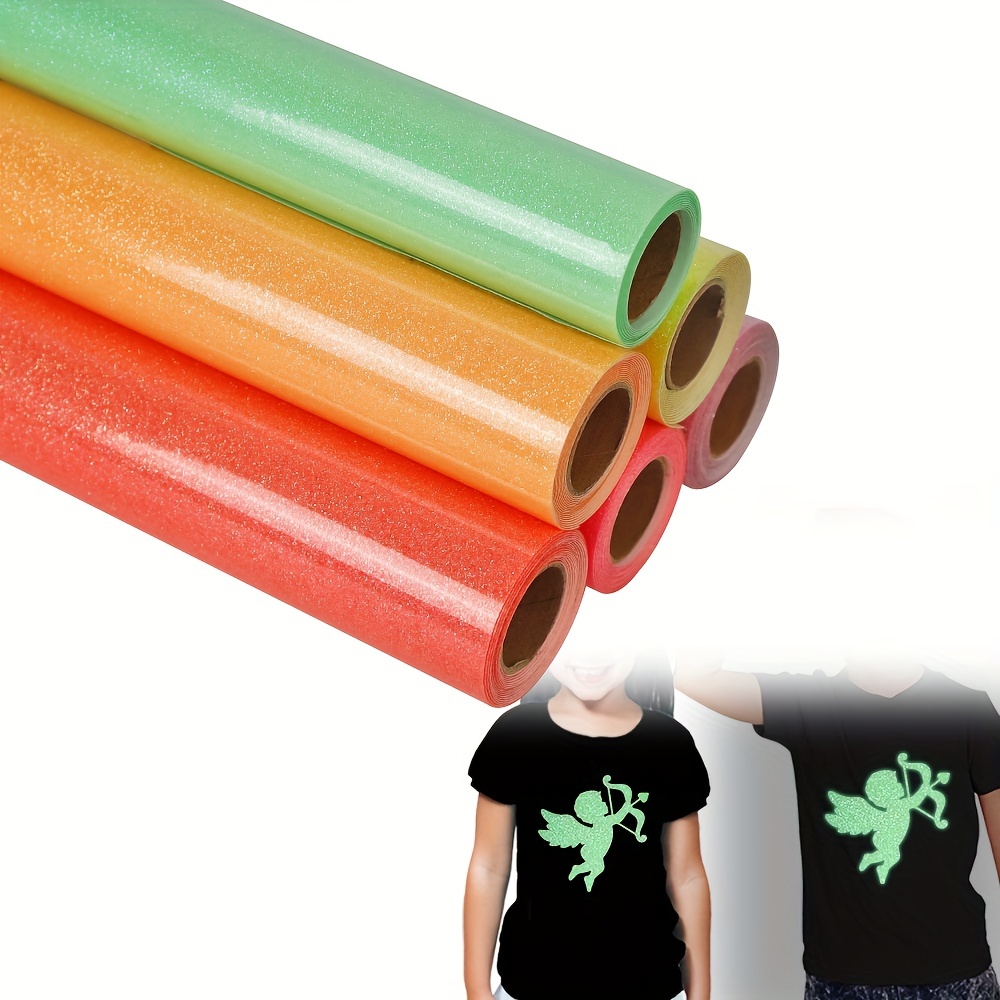 Heat Transfer Vinyl Roll - Rotoli di Vinile Termotrasferibile Glitterato HTV