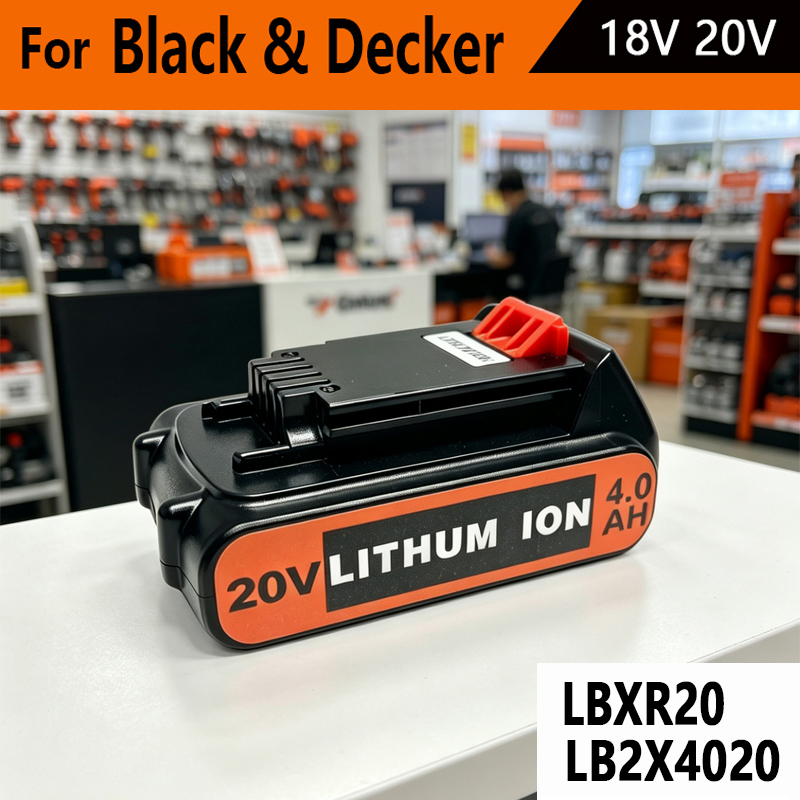 Black+Decker Tool 20V Max - Batteria di ricambio ad alta capacità