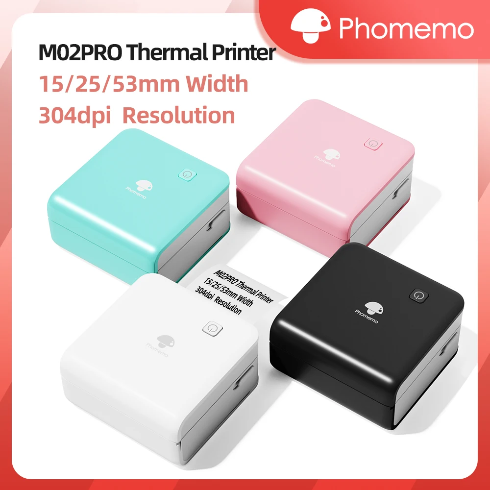 Commercial Printing Services - Phomemo M02Pro Mini stampante portatile etichettatrice