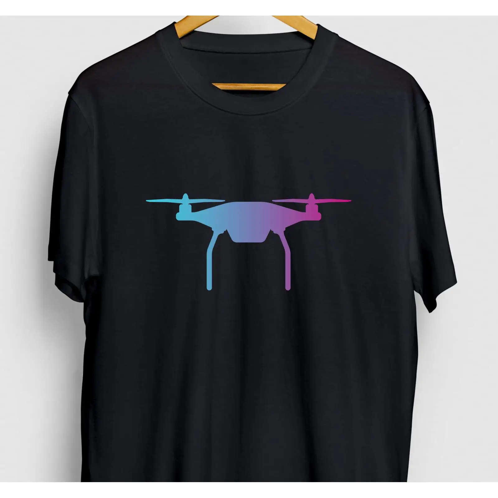 Commercial Printing And Graphics - T-shirt Commerciale Drone Funny Pilot Tee