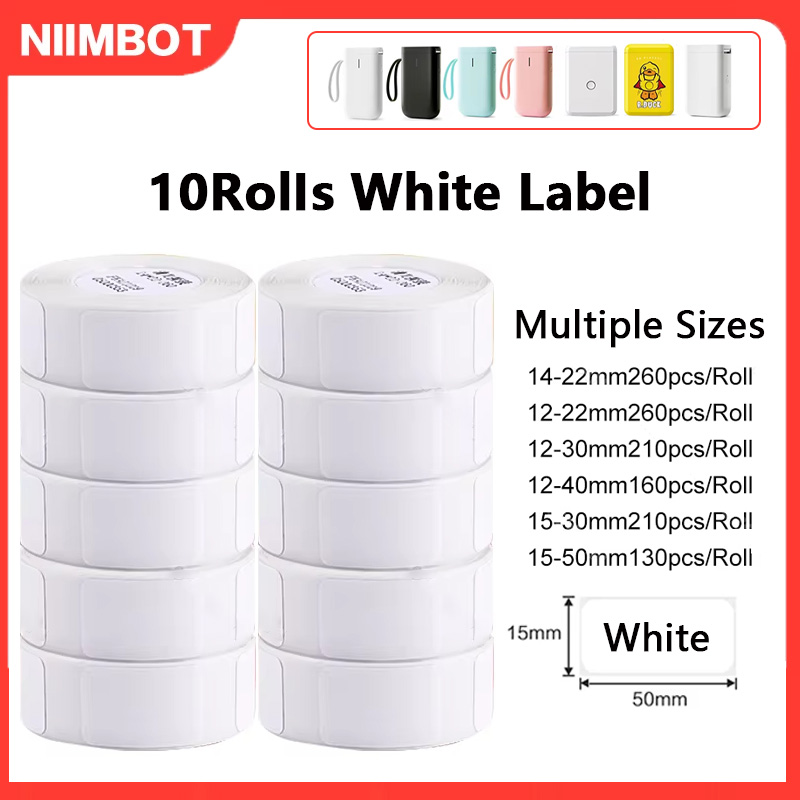 Commercial Printing Services - Niimbot Officia Etichetta Adesiva di Carta