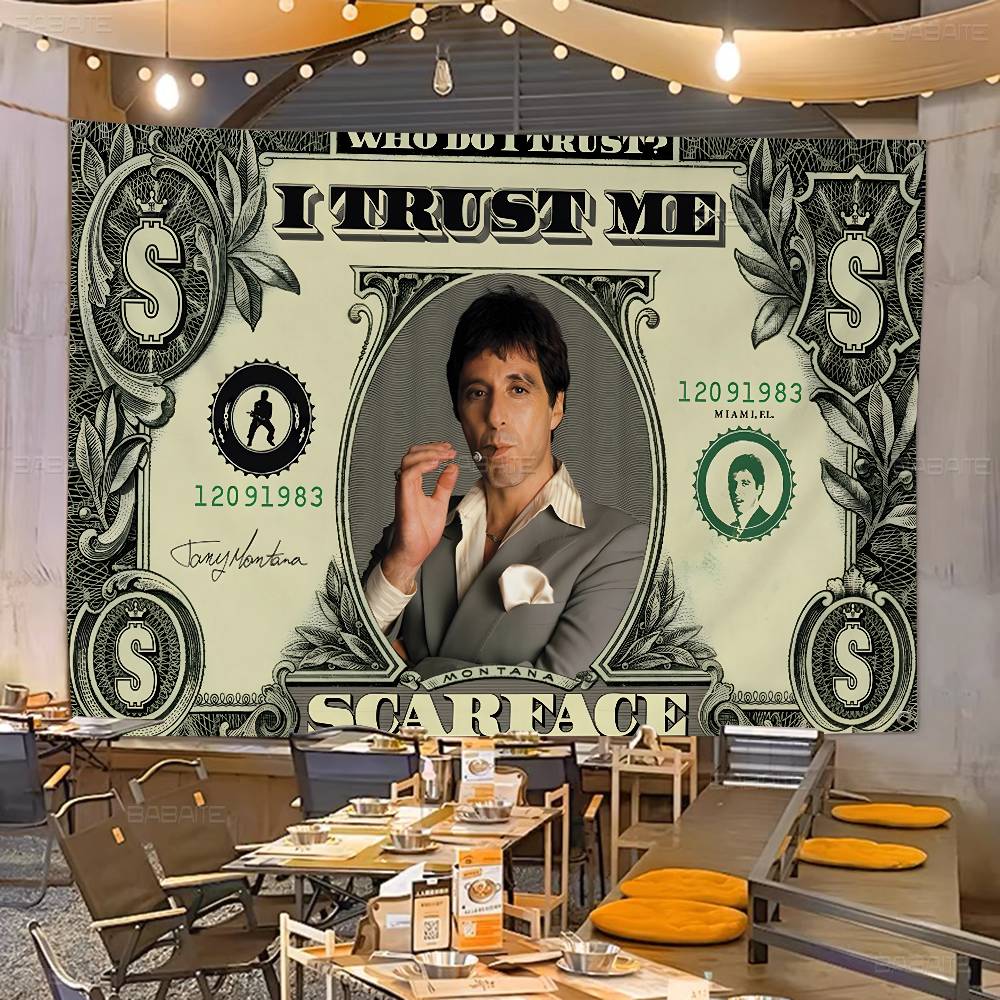 Commercial Banner Printing - Bandiera Pubblicitaria Retrò S-Scarface con Stampa