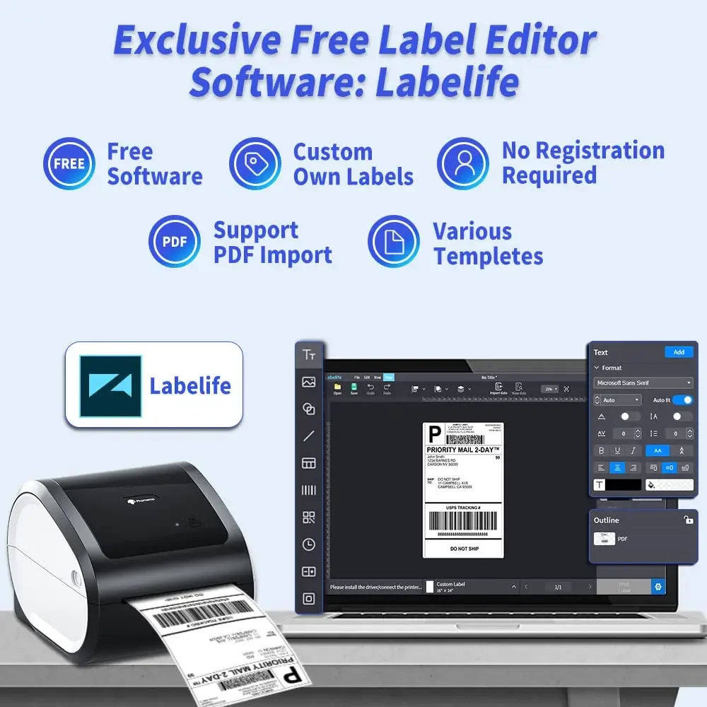 Stampante per spedizione wirel - Commercial Printing Services recensione e prezzo