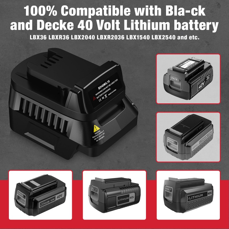 Adattatore per batterie Black& - Black+Decker Tool Cordless recensione e prezzo