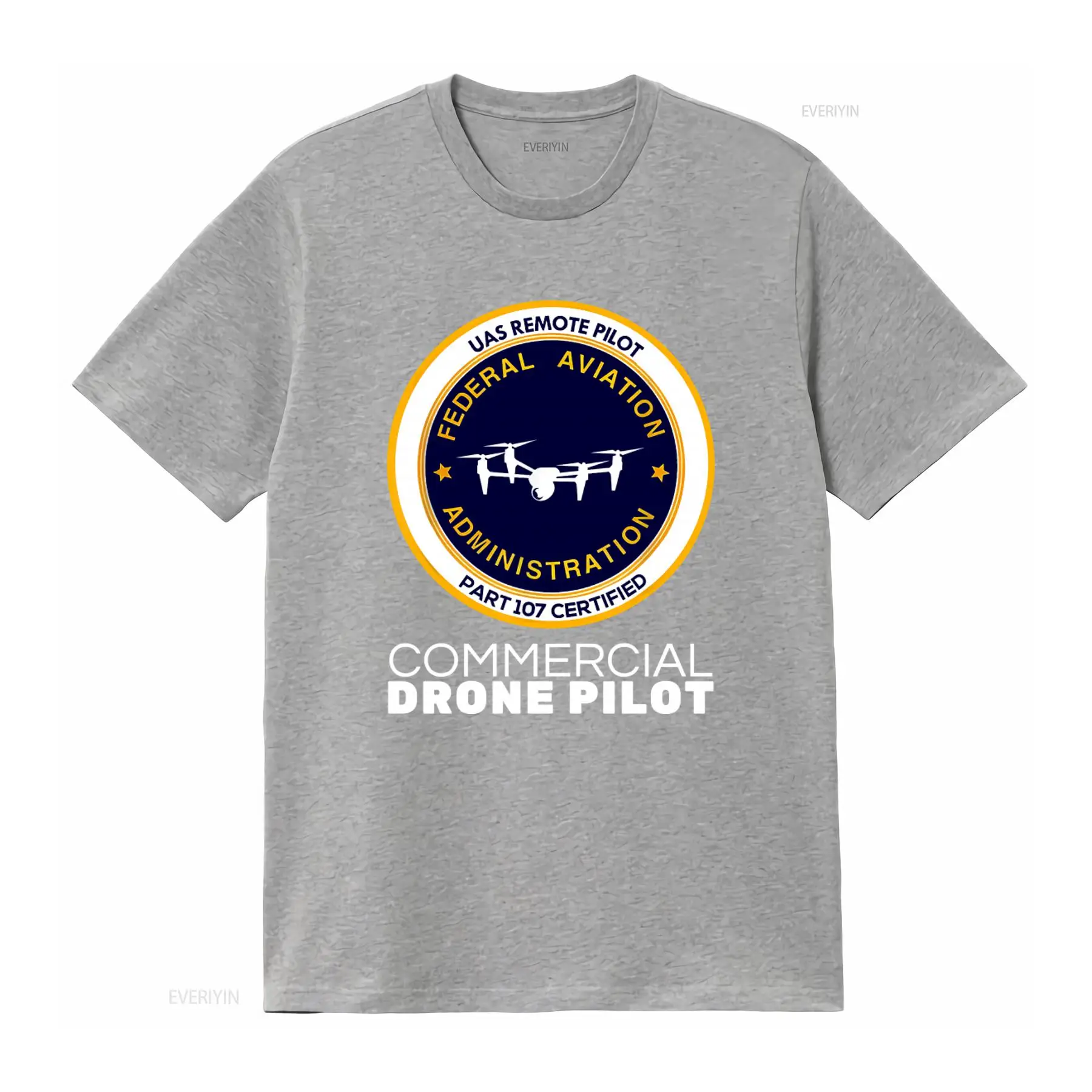 T-shirt UAS Remote Pilot Part  - Commercial Shirt Printing recensione e prezzo