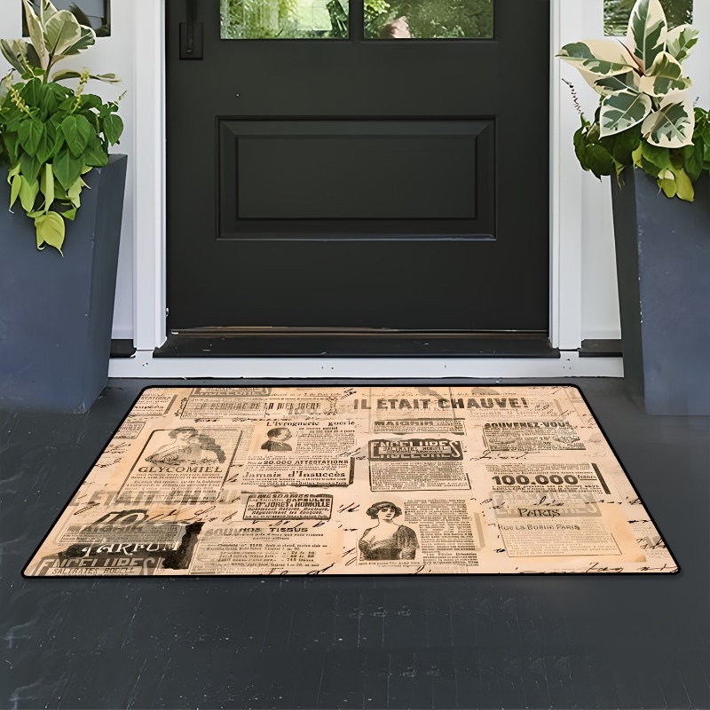 Tappetino Vintage in Flanella  - Commercial Newspaper Printing recensione e prezzo