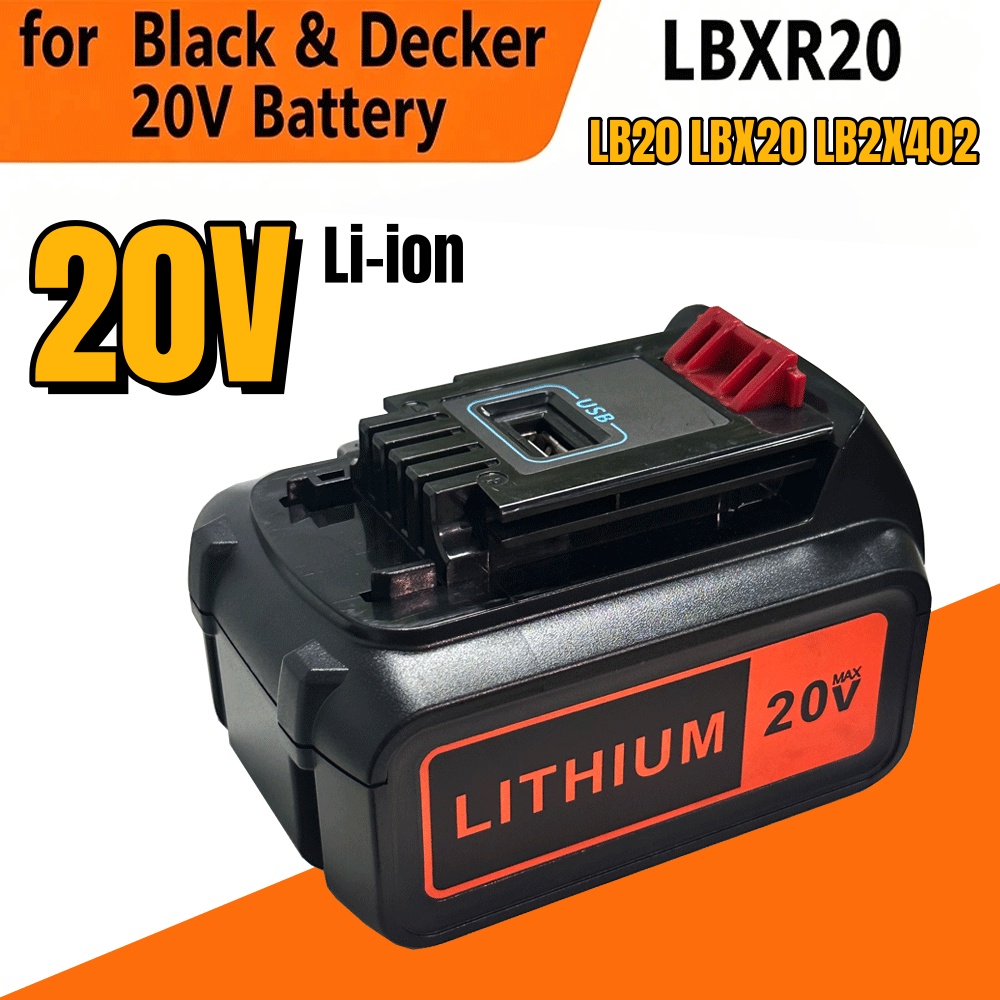 ?️   Batteria di ricambio 20V  - Black+Decker Tool 20V Max recensione e prezzo