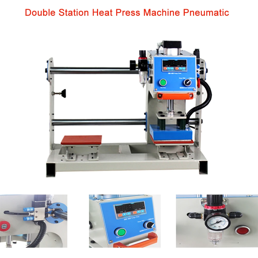 250x350mm Doppia Stazione Pneu - Foil Transfer Machine recensione e prezzo